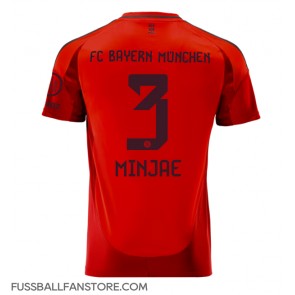 Bayern Munich Kim Min-jae #3 Replik Heimtrikot 2024-25 Kurzarm